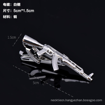 Tie Bar Manufacturers Gun Design Custom Made Tie Clip